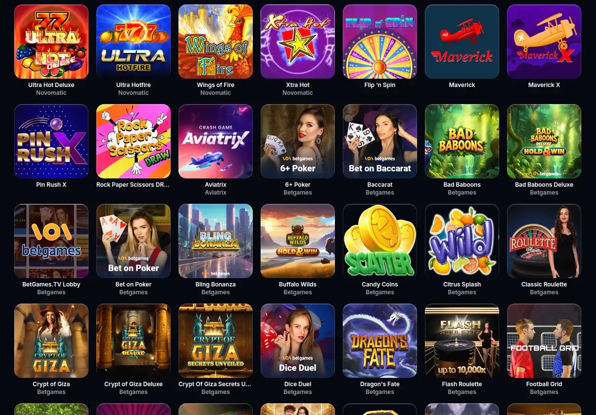 Huuuge Casino mobiele app interface op smartphone